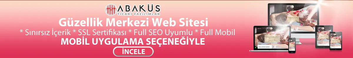 Güzellik Merkezi Web Sitesi