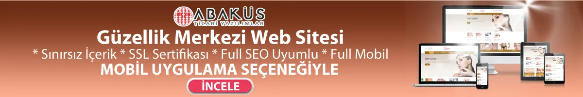 Güzellik Merkezi Web Sitesi